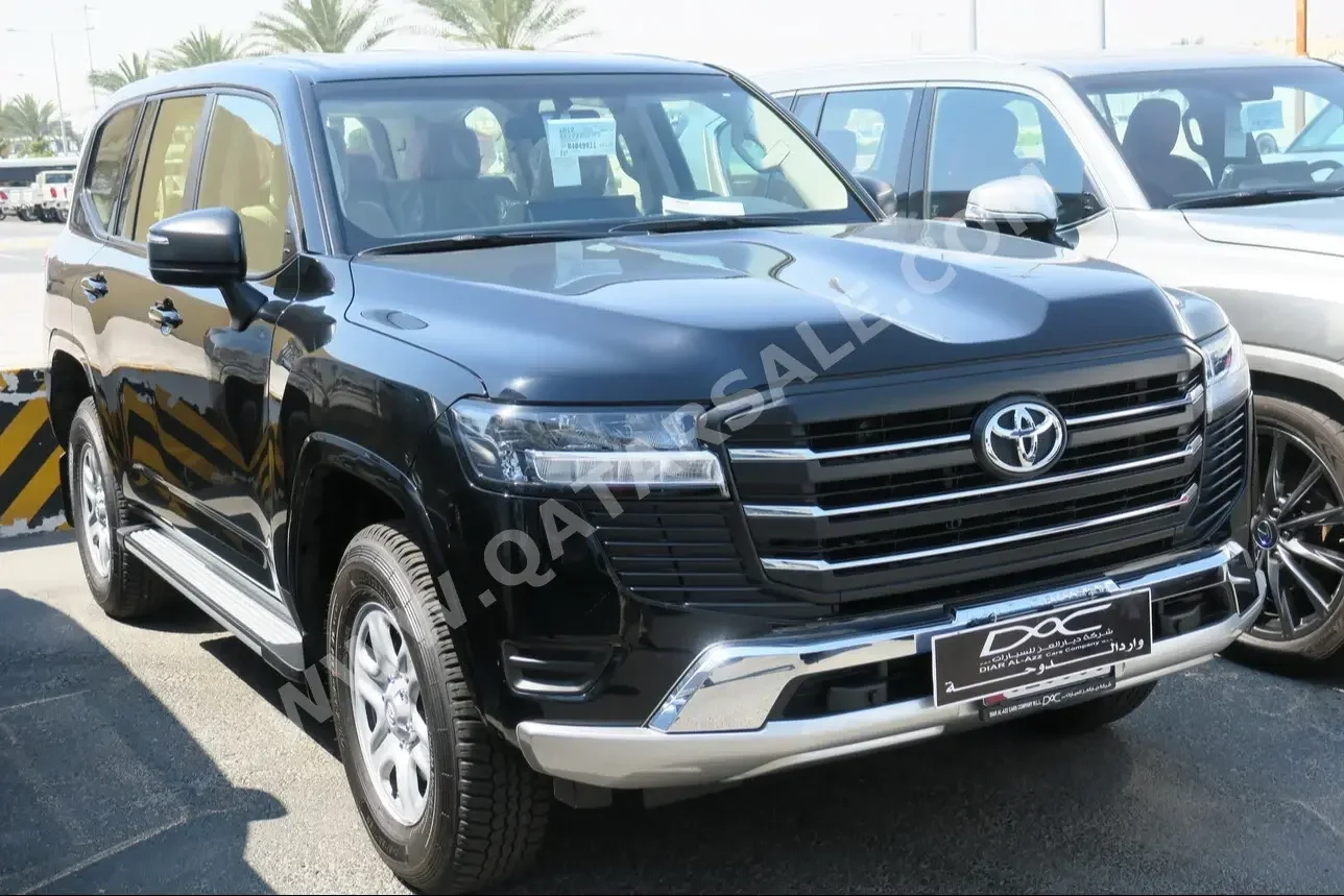 Toyota  Land Cruiser  GX  2024  Automatic  0 Km  6 Cylinder  Four Wheel Drive (4WD)  SUV  Black  With Warranty