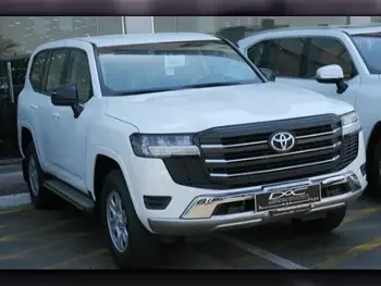 Toyota  Land Cruiser  GX  2024  Automatic  0 Km  6 Cylinder  Four Wheel Drive (4WD)  SUV  White  With Warranty