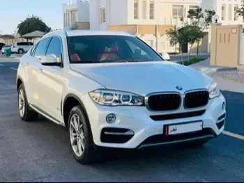 BMW  X-Series  X6  2016  Automatic  91,000 Km  6 Cylinder  Four Wheel Drive (4WD)  SUV  White