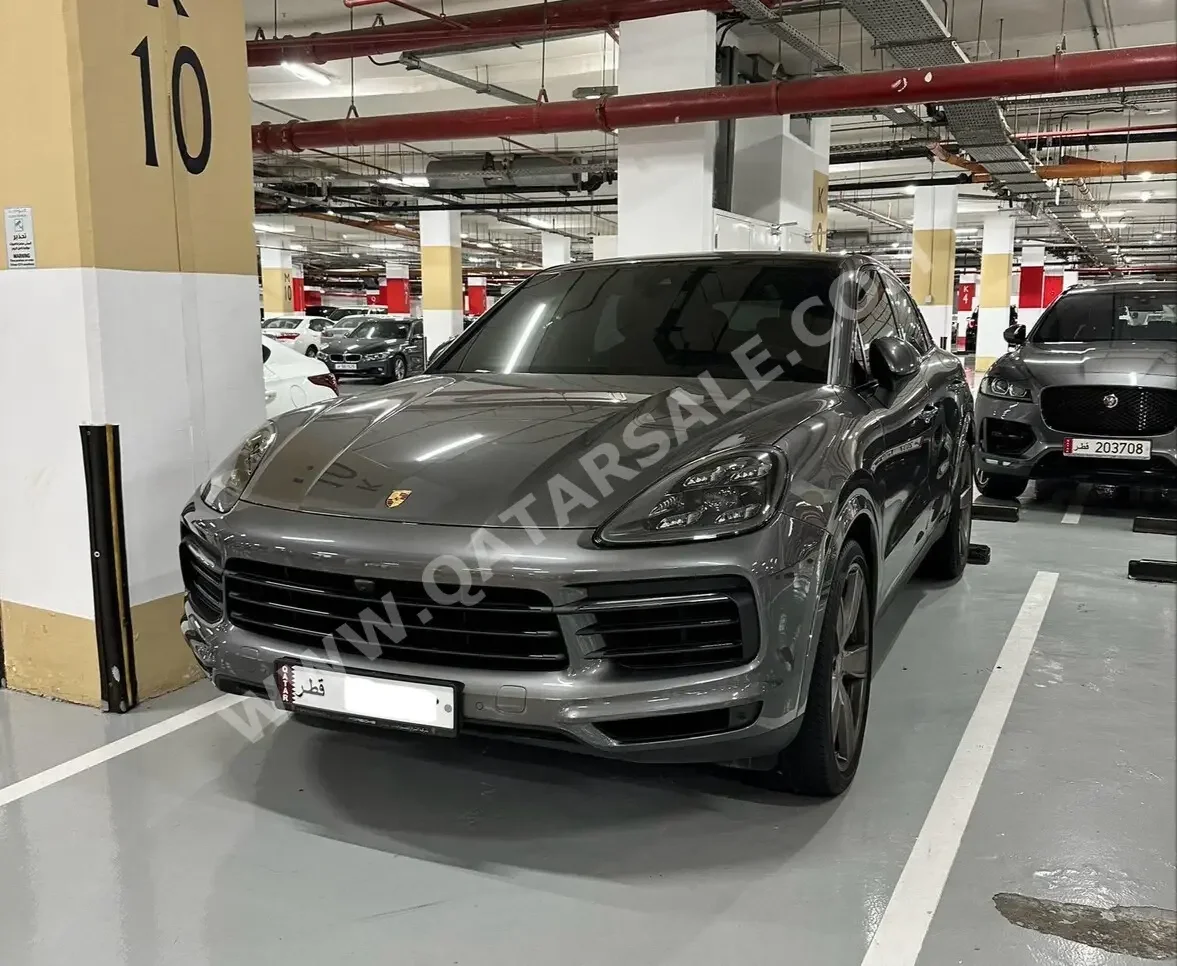 Porsche  Cayenne  S Coupe  2022  Automatic  38,000 Km  6 Cylinder  Four Wheel Drive (4WD)  SUV  Gray Metallic  With Warranty