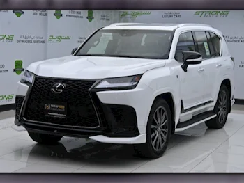 Lexus  LX  600 F Sport  2025  Automatic  0 Km  6 Cylinder  Four Wheel Drive (4WD)  SUV  White  With Warranty