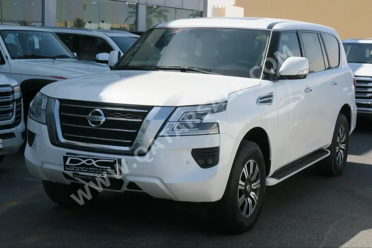 Nissan  Patrol  SE  2021  Automatic  109,000 Km  6 Cylinder  Four Wheel Drive (4WD)  SUV  White