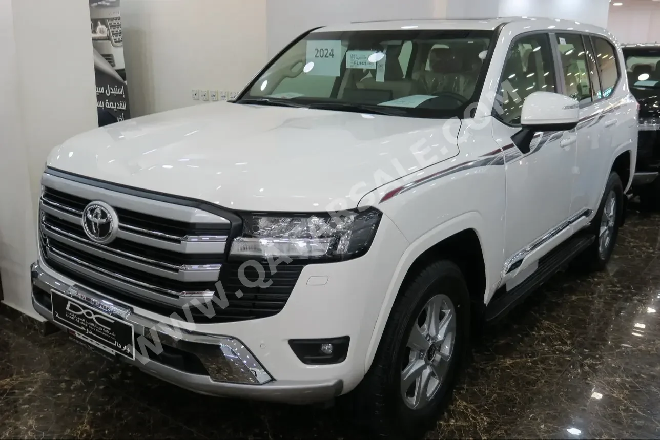 Toyota  Land Cruiser  GXR Twin Turbo  2024  Automatic  0 Km  6 Cylinder  Four Wheel Drive (4WD)  SUV  White  With Warranty