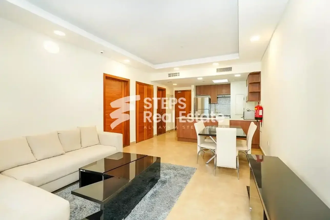 1 Bedrooms  Apartment  For Rent  Lusail -  Al Erkyah  Fully Furnished