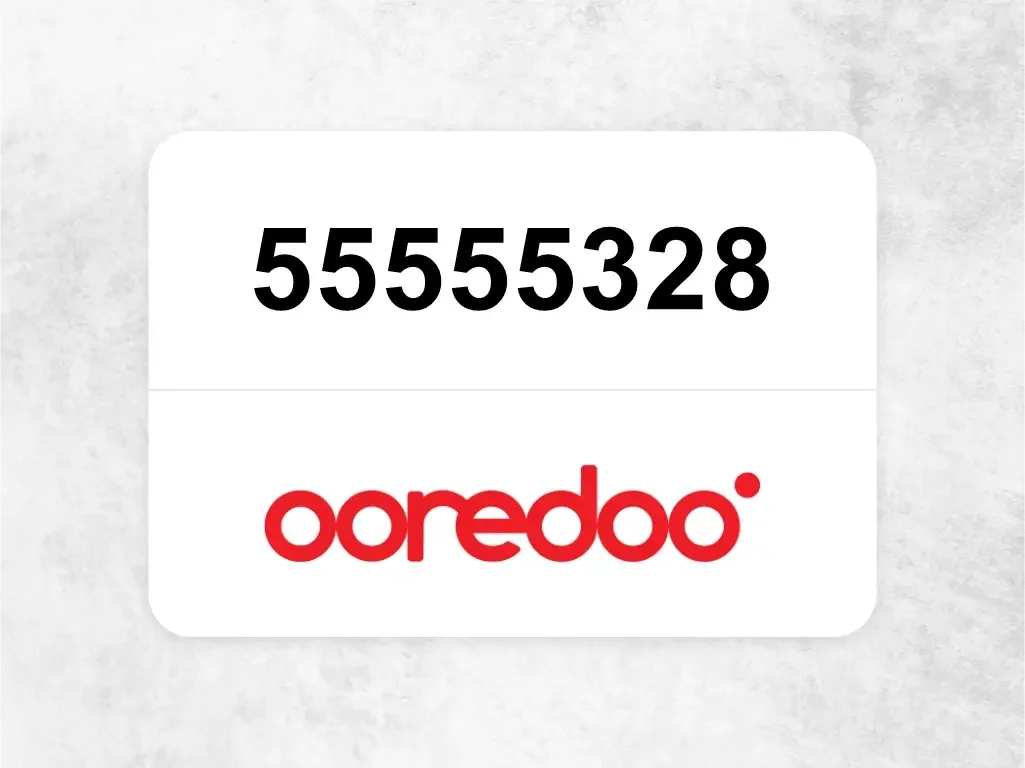 Ooredoo Mobile Phone  55555328