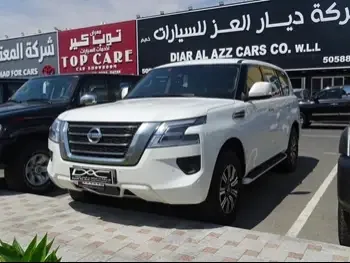 Nissan  Patrol  SE  2021  Automatic  109,000 Km  8 Cylinder  Four Wheel Drive (4WD)  SUV  White