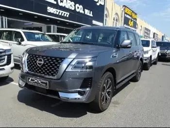 Nissan  Patrol  Titanium  2023  Automatic  5,000 Km  8 Cylinder  Four Wheel Drive (4WD)  SUV  Gray  With Warranty