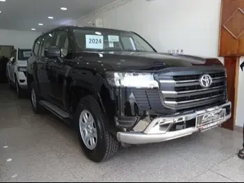 Toyota  Land Cruiser  GX  2024  Automatic  0 Km  6 Cylinder  Four Wheel Drive (4WD)  SUV  Black  With Warranty