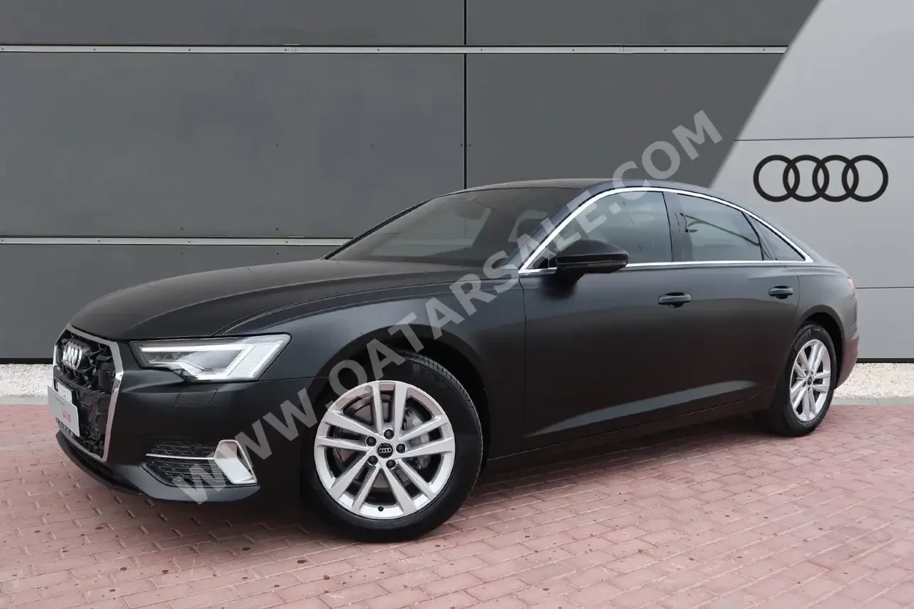 Audi  A6  2.0 T  2024  Automatic  2,500 Km  4 Cylinder  Front Wheel Drive (FWD)  Sedan  Black Matte  With Warranty