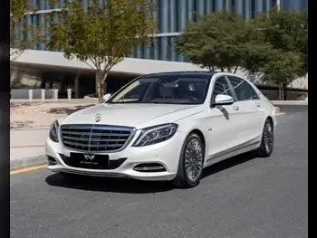 مرسيدس - بنز  مايباخ  S600  2015  اوتوماتيك  40,000 كم  12 سلندر  دفع كلي مستمر  سيدان  أبيض