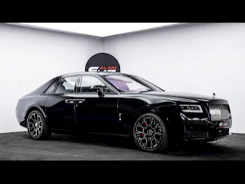 Rolls-Royce  Ghost  Black Badge  2024  Automatic  0 Km  12 Cylinder  All Wheel Drive (AWD)  Sedan  Black  With Warranty