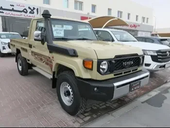 Toyota  Land Cruiser  LX  2024  Manual  0 Km  8 Cylinder  Four Wheel Drive (4WD)  Pick Up  Beige  With Warranty