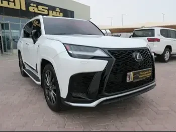 Lexus  LX  600 F Sport  2023  Automatic  22,000 Km  6 Cylinder  Four Wheel Drive (4WD)  SUV  White  With Warranty