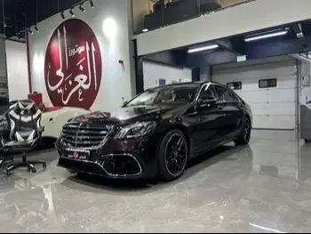  مرسيدس - بنز  اس - كلاس  63 AMG  2017  اوتوماتيك  164,000 كم  8 سلندر  دفع خلفي  سيدان  عنابي  تحت الضمان