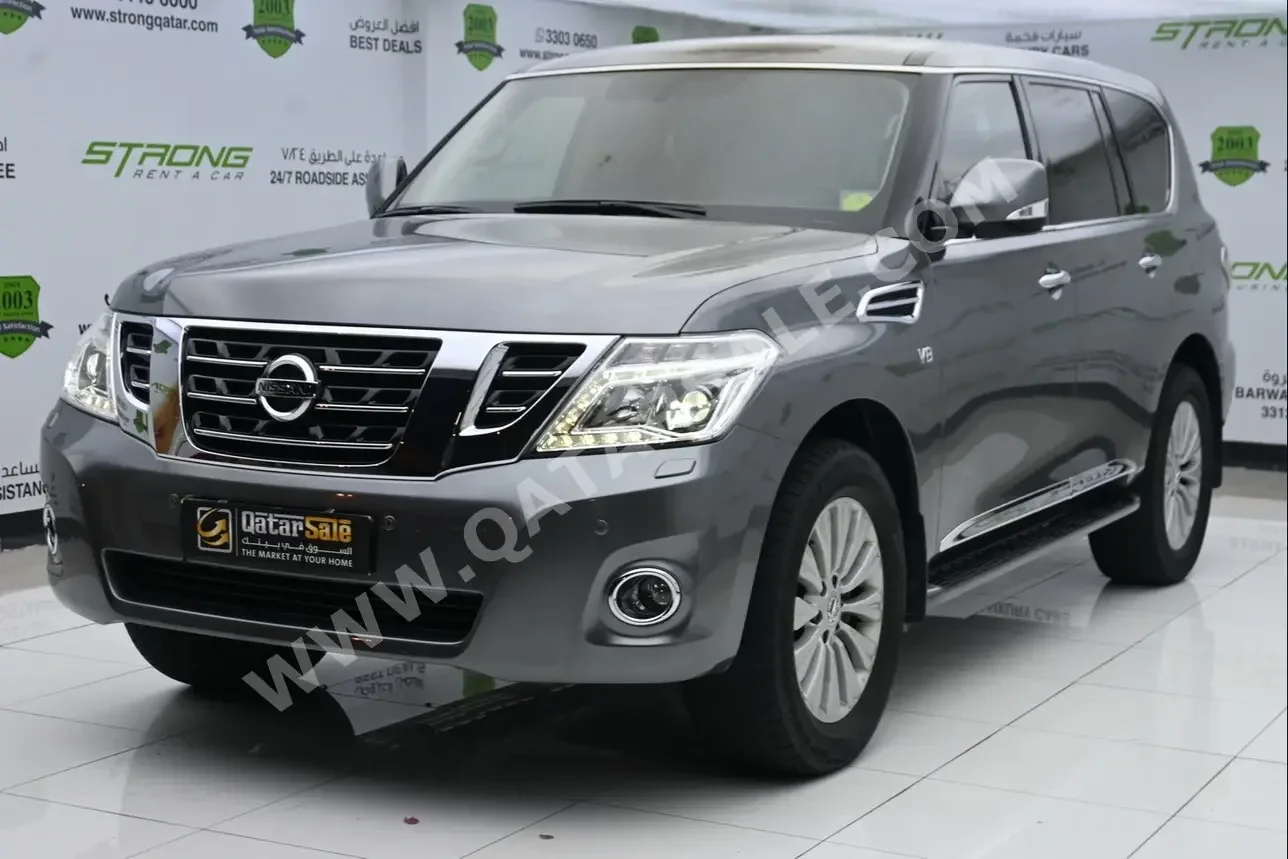 Nissan  Patrol  LE  2019  Automatic  49,000 Km  8 Cylinder  Four Wheel Drive (4WD)  SUV  Gray