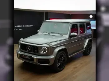 Mercedes-Benz  G-Class  63 AMG  2021  Automatic  95,000 Km  8 Cylinder  Four Wheel Drive (4WD)  SUV  Gray  With Warranty