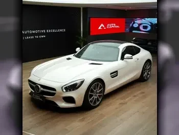 Mercedes-Benz  GT  S AMG  2017  Automatic  10,000 Km  8 Cylinder  Rear Wheel Drive (RWD)  Coupe / Sport  White