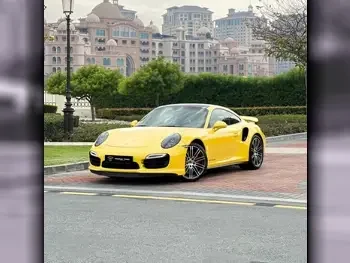 Porsche  911  Carrera Turbo  2016  Automatic  89,000 Km  6 Cylinder  Rear Wheel Drive (RWD)  Coupe / Sport  Yellow  With Warranty