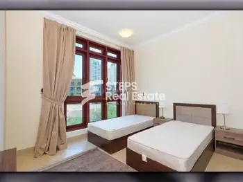 2 Bedrooms  Apartment  For Rent  Doha -  The Pearl  Fully Furnished