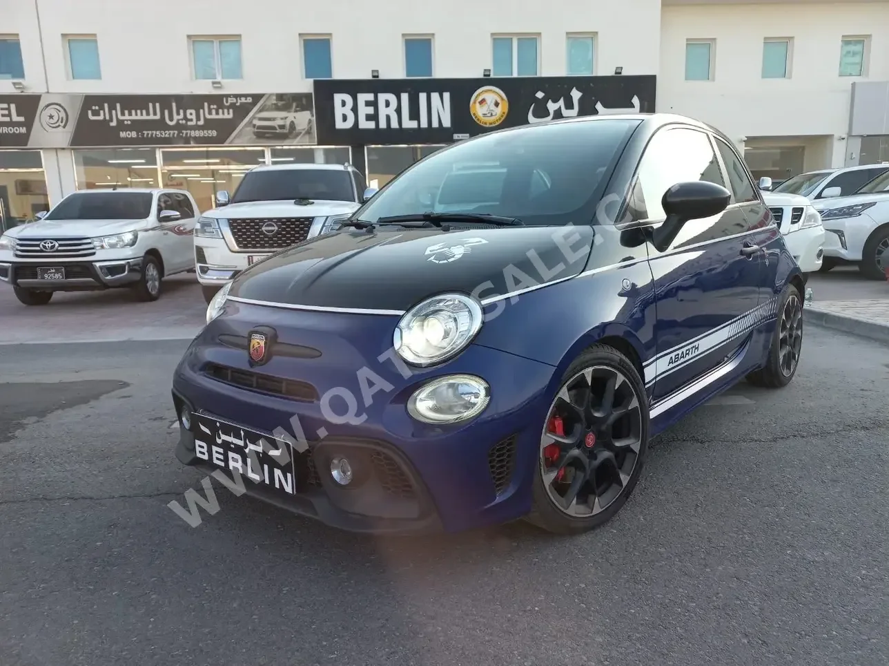 Fiat  595  Abarth Competizione  2021  Automatic  32 Km  4 Cylinder  Rear Wheel Drive (RWD)  Hatchback  Blue  With Warranty