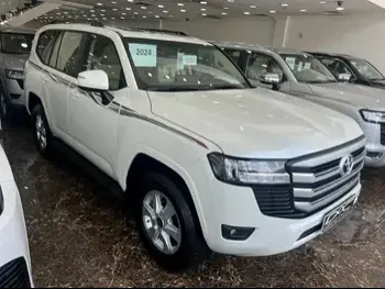 Toyota  Land Cruiser  GXR  2024  Automatic  0 Km  6 Cylinder  Four Wheel Drive (4WD)  SUV  White  With Warranty