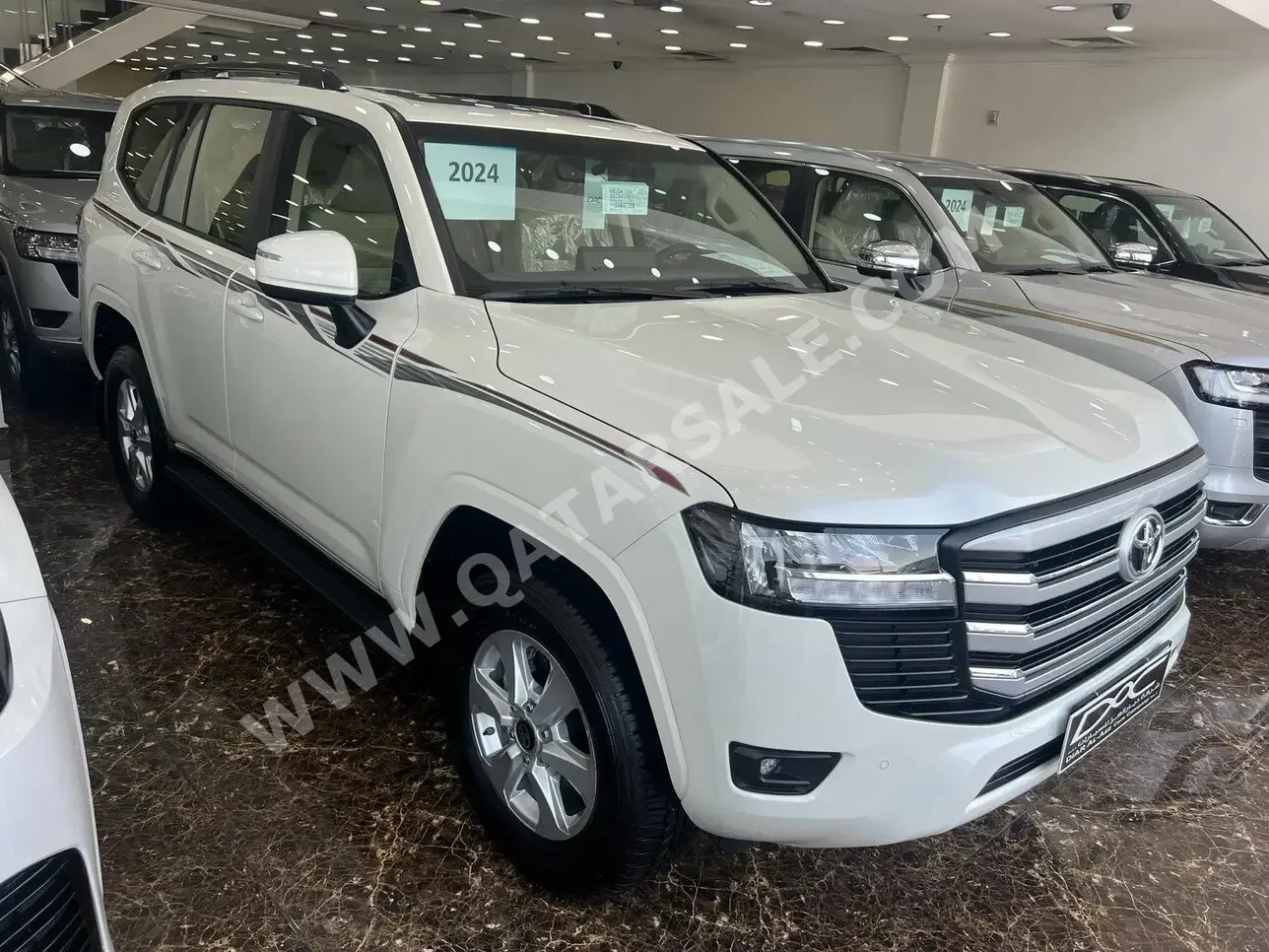 Toyota  Land Cruiser  GXR  2024  Automatic  0 Km  6 Cylinder  Four Wheel Drive (4WD)  SUV  White  With Warranty