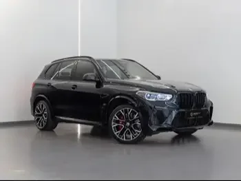 BMW  X-Series  X5 M Competition  2023  Automatic  18,650 Km  8 Cylinder  Four Wheel Drive (4WD)  SUV  Black  With Warranty