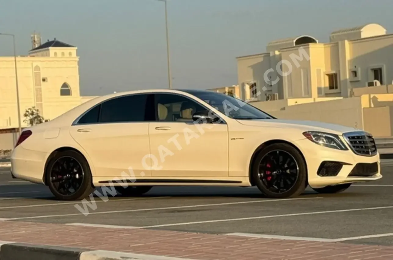 Mercedes-Benz  S-Class  63 AMG  2015  Automatic  109,000 Km  8 Cylinder  Rear Wheel Drive (RWD)  Sedan  White