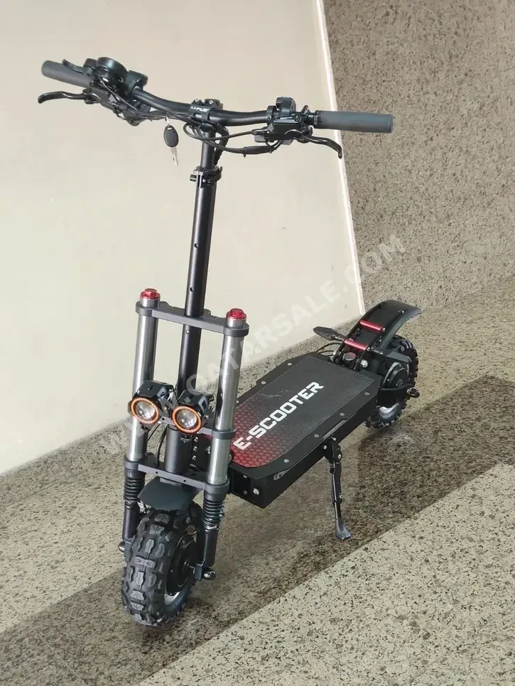Scooters Electric Scooter  Black  Foldable