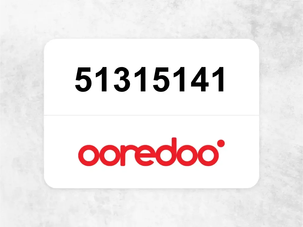 Ooredoo Mobile Phone  51315141