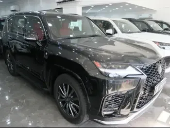 Lexus  LX  600 F Sport  2023  Automatic  9,000 Km  6 Cylinder  Four Wheel Drive (4WD)  SUV  Black  With Warranty