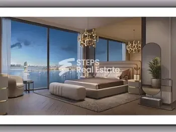 2 Bedrooms  Apartment  For Sale  Lusail -  Qetaifan Islands South  Semi Furnished