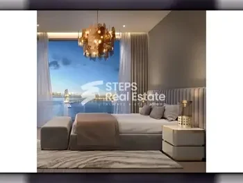 2 Bedrooms  Apartment  For Sale  Lusail -  Qetaifan Islands South  Semi Furnished