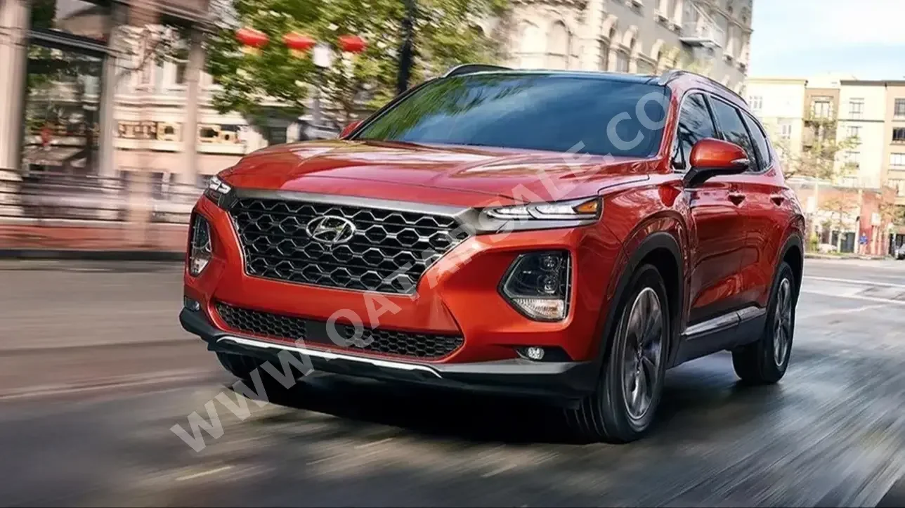 Hyundai  Santa Fe  4 Cylinder  SUV 4x4  White  2023