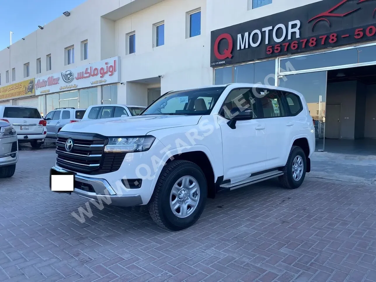 Toyota  Land Cruiser  GX  2024  Automatic  0 Km  6 Cylinder  Four Wheel Drive (4WD)  SUV  White  With Warranty