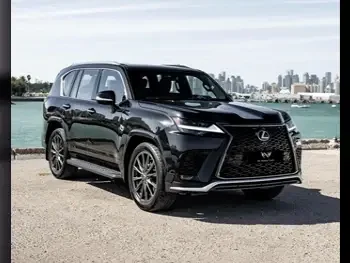 Lexus  LX  600 F Sport  2022  Automatic  15,000 Km  6 Cylinder  Four Wheel Drive (4WD)  SUV  Black  With Warranty