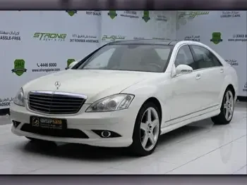 Mercedes-Benz  S-Class  350  2009  Automatic  107,000 Km  6 Cylinder  Rear Wheel Drive (RWD)  Sedan  White