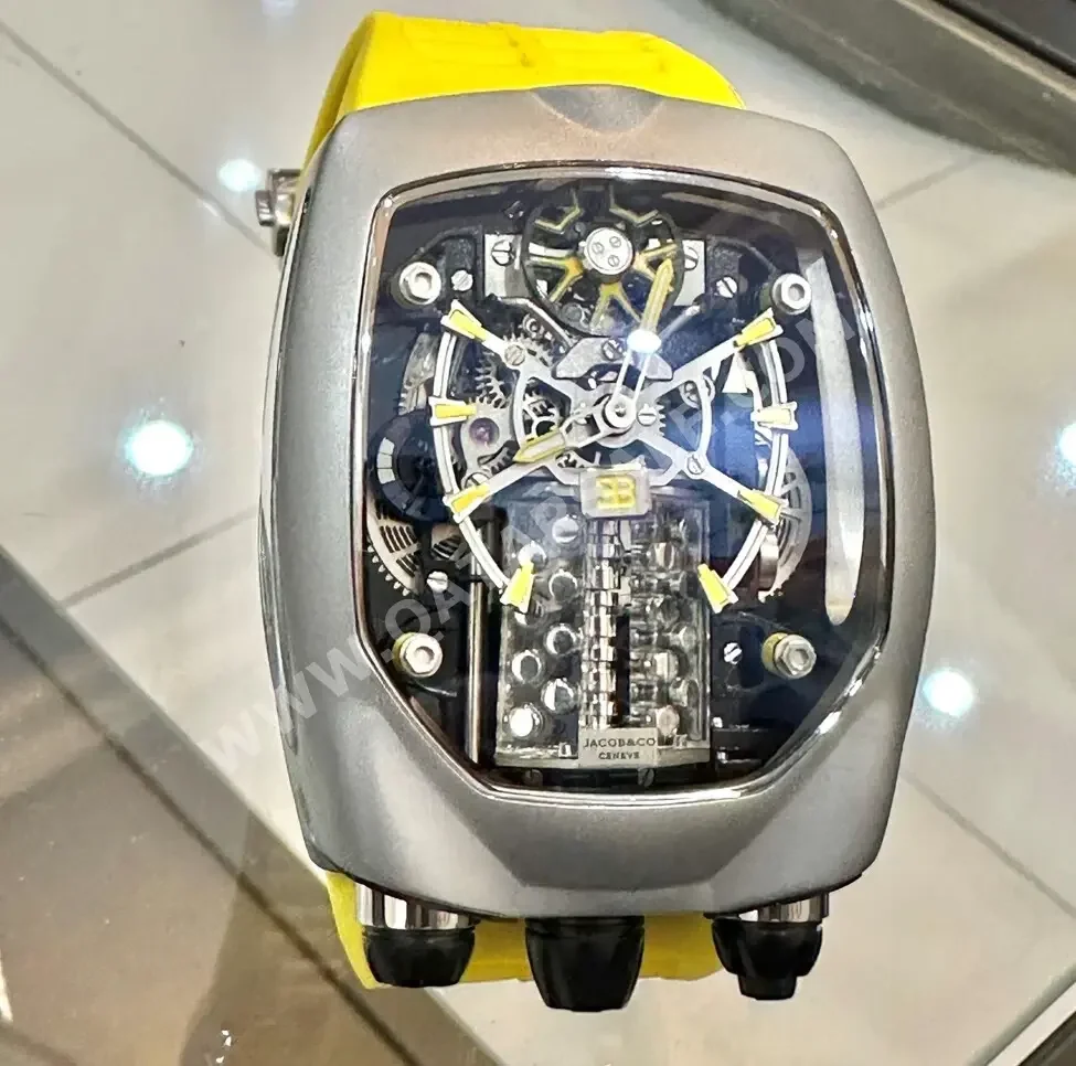 Watches - Jacob & Co  Bugatti  - Quartz Watch  - Yellow  - Men Watches