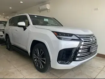  Lexus  LX  600 Luxury  2024  Automatic  0 Km  6 Cylinder  Four Wheel Drive (4WD)  SUV  White  With Warranty