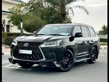 Lexus  LX  570 S Black Edition  2020  Automatic  98,000 Km  8 Cylinder  Four Wheel Drive (4WD)  SUV  Black  With Warranty