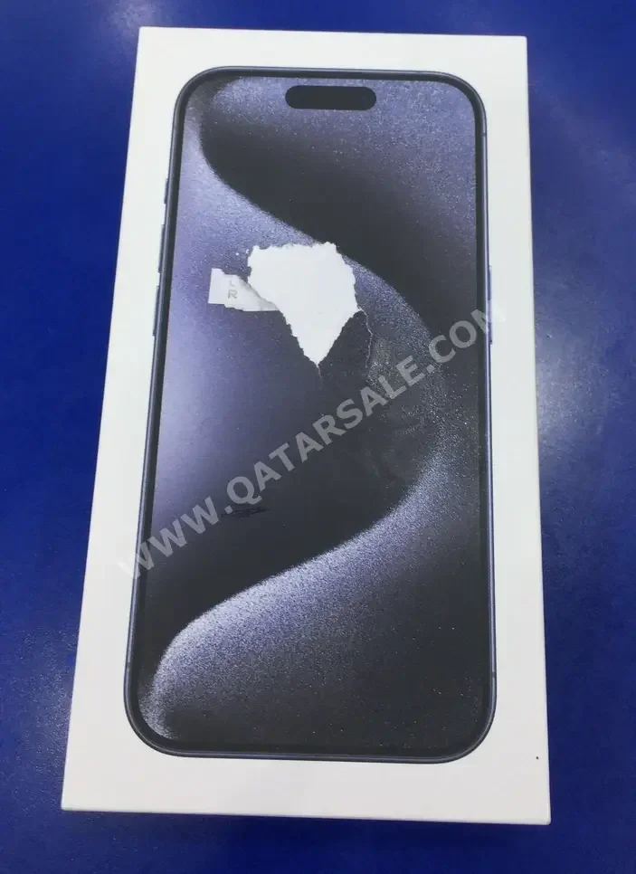 Apple  - iPhone 15  - Pro Max  - Blue  - 256 GB  - Under Warranty