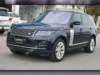 Land Rover  Range Rover  Vogue Super charged  2019  Automatic  80,000 Km  6 Cylinder  Four Wheel Drive (4WD)  SUV  Dark Blue  With Warranty