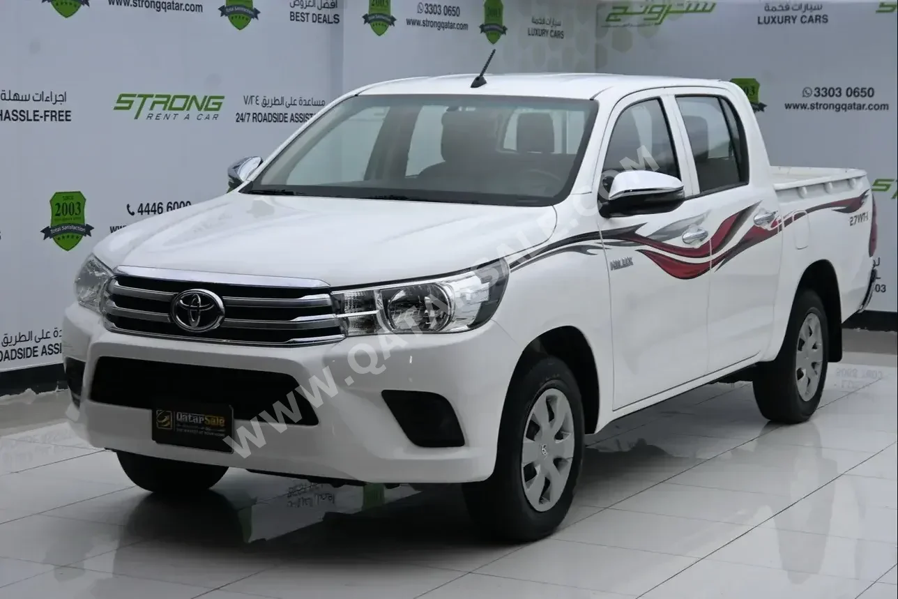 Toyota  Hilux  2020  Automatic  19,500 Km  4 Cylinder  Four Wheel Drive (4WD)  Pick Up  White