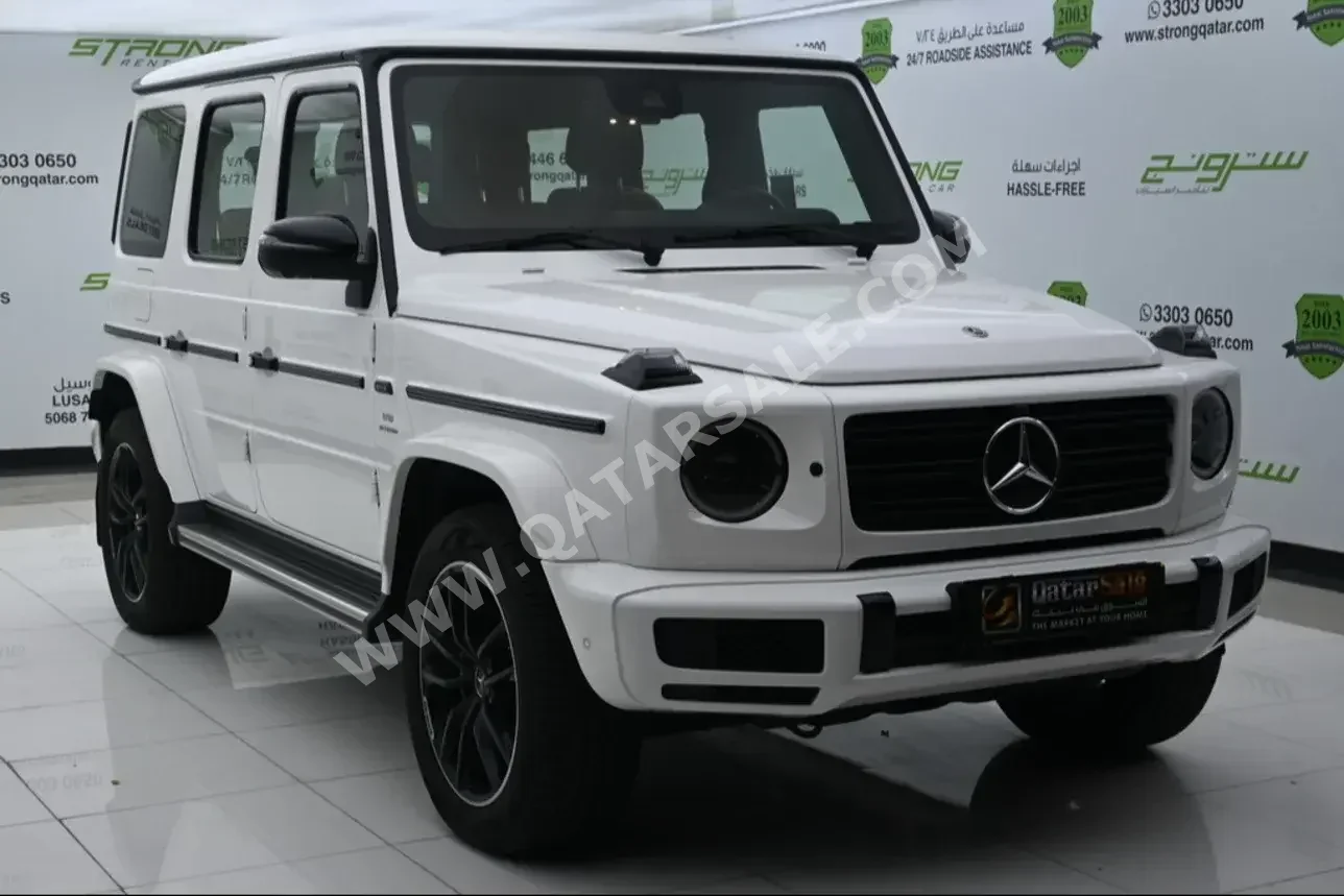 Mercedes-Benz  G-Class  500  2022  Automatic  19,000 Km  8 Cylinder  Four Wheel Drive (4WD)  SUV  White  With Warranty