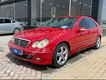 Mercedes-Benz  C-Class  230  2005  Automatic  183,000 Km  6 Cylinder  Rear Wheel Drive (RWD)  Sedan  Red