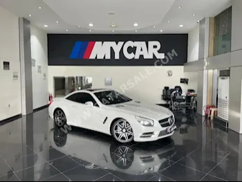 Mercedes-Benz  SL  500  2015  Automatic  82,000 Km  8 Cylinder  Rear Wheel Drive (RWD)  Coupe / Sport  White