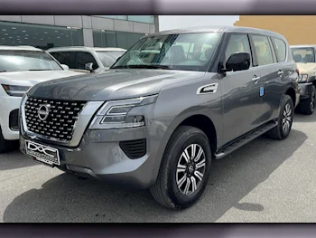 Nissan  Patrol  XE  2024  Automatic  0 Km  6 Cylinder  Four Wheel Drive (4WD)  SUV  Gray  With Warranty