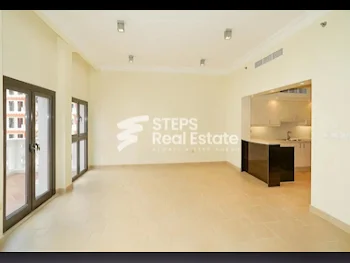 1 Bedrooms  Apartment  For Rent  in Doha -  The Pearl  Semi Furnished