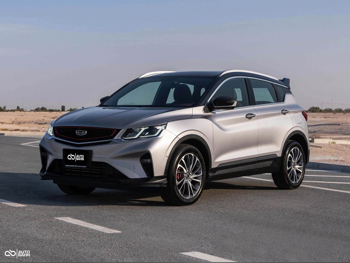 Geely  Coolray  Sport Limited  2023  Automatic  61,000 Km  3 Cylinder  Front Wheel Drive (FWD)  SUV  Silver  With Warranty