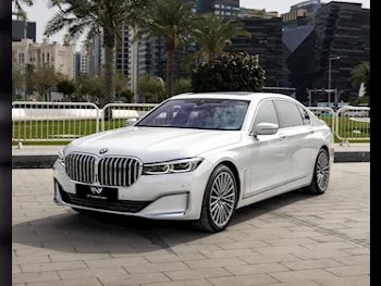 BMW  7-Series  730 Li  2020  Automatic  74,000 Km  6 Cylinder  Rear Wheel Drive (RWD)  Sedan  White  With Warranty